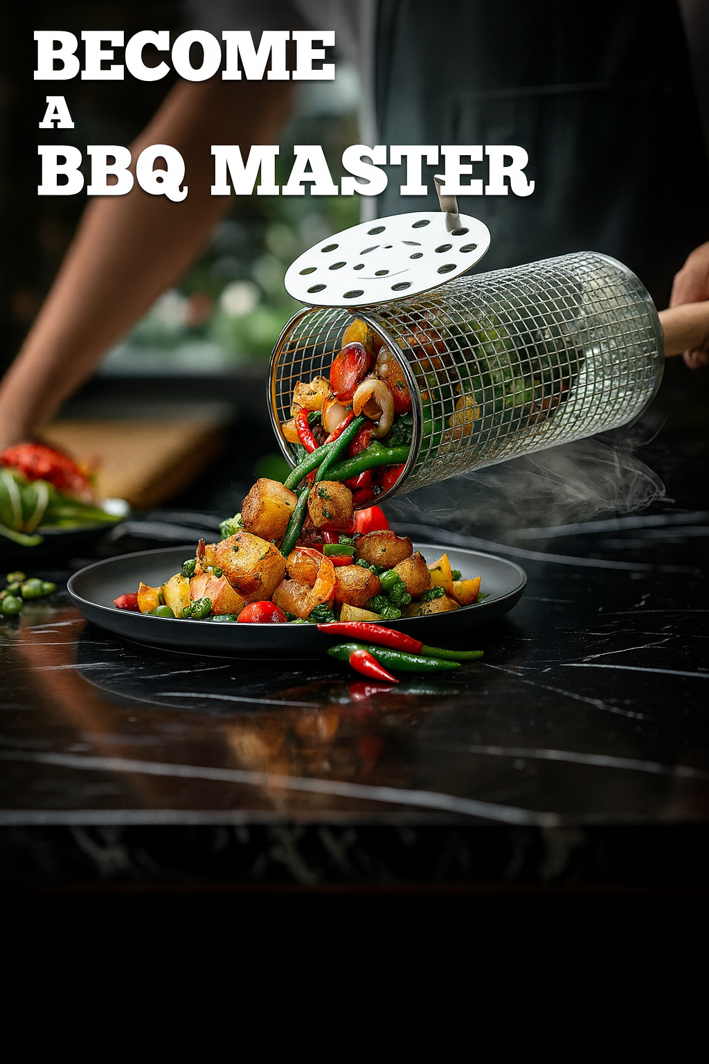 BBQLock – Retournez les aliments sans effort, sans les casser ni les brûler
