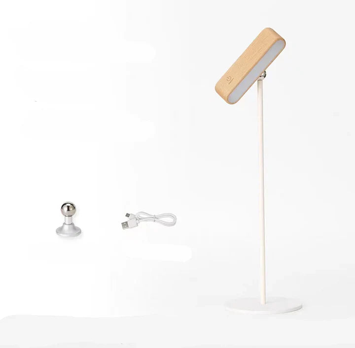 LuminoWood - Lampe magnétique rotative à 360° | 50% DE REMISE