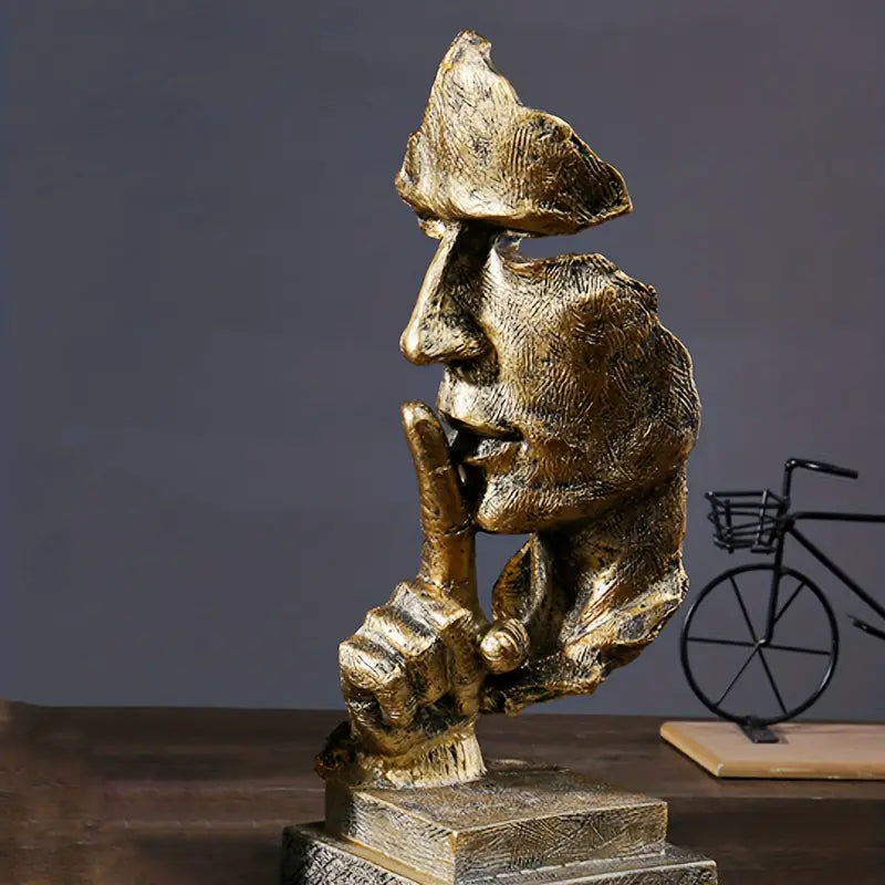 Sculpture Sérénité – Sculpture Abstraite pour une Réflexion Calme dans votre Intérieur