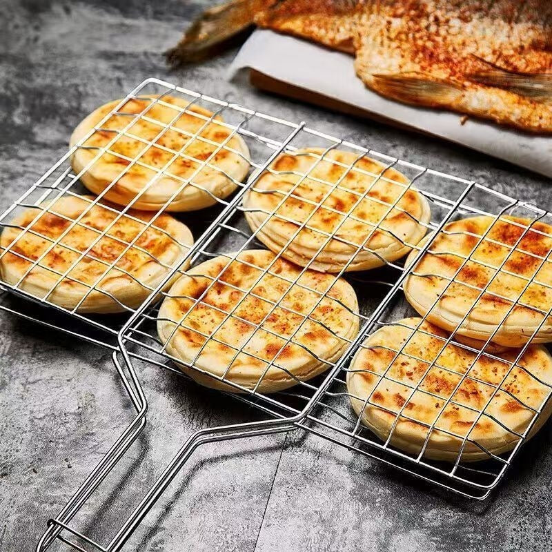 GRILLGRID – Panier de BBQ Grande Capacité pour un Contrôle de Grillade Uniforme en Plein Air