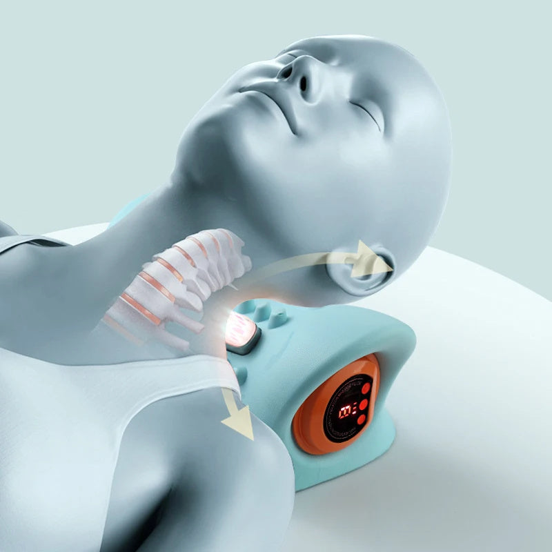 Appareil de massage cervical EMS pour soulagement de la douleur et relaxation - RelaxNeck Pro