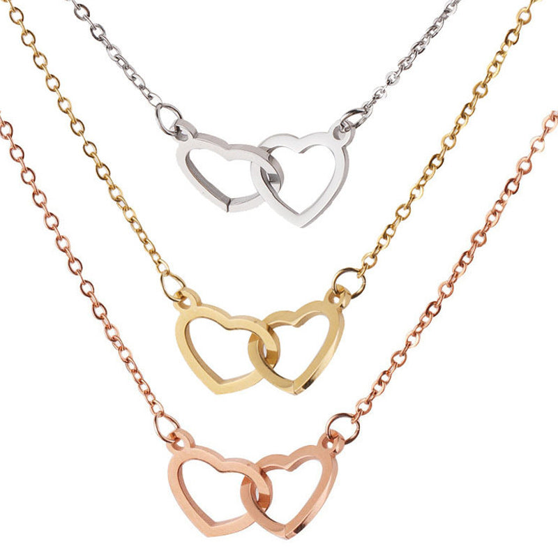 Skanto | Collier Cœur avec Boîte Cadeau Rotative