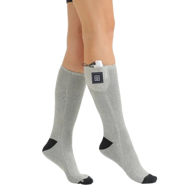 Chaussettes Chauffantes HeatWave – Rechargeables, Chaleureuses et Confortables