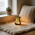 WaldLicht™ | Lampe d'ambiance LED avec projection d'ombre d'arbre
