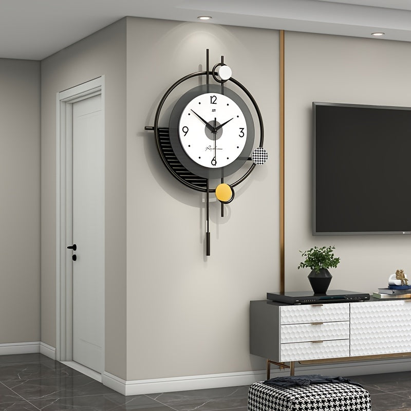 AURA - Horloge de Salon Élégante avec Accent de Design Simple