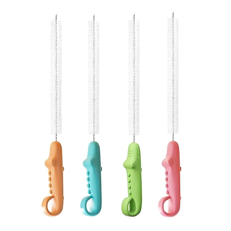 Ensemble de brosses de nettoyage de précision | Vise la saleté cachée dans les coins, les joints de carrelage et les espaces étroits | Poils durs, pointe fine | Salle de bain & Cuisine