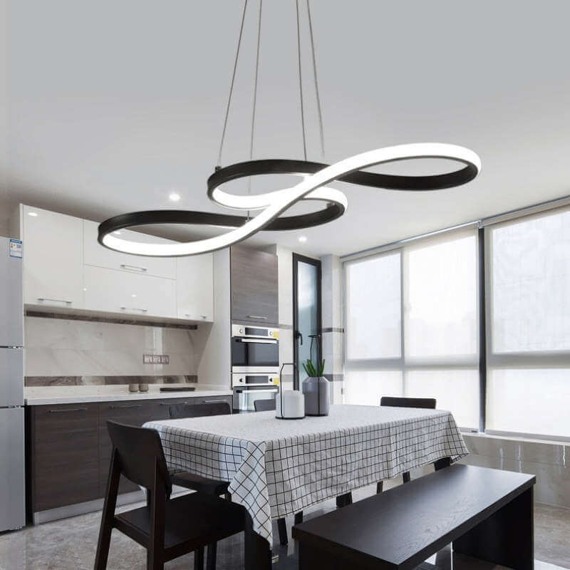 Lampe Suspendue LED Note de Musique - Éclairage Moderne