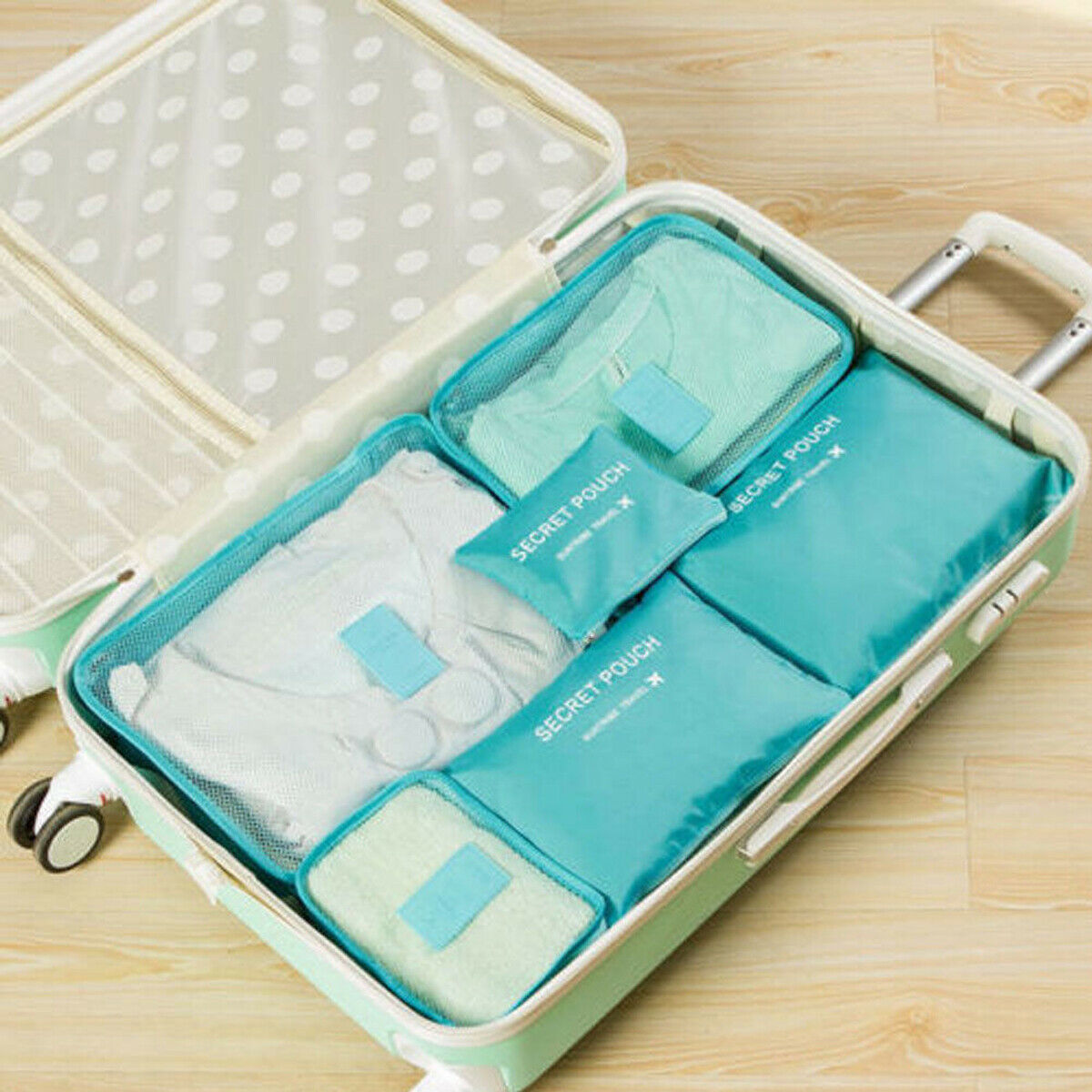 Ensemble d'organisateurs de bagages (2 pièces) – sacs de voyage gain de place