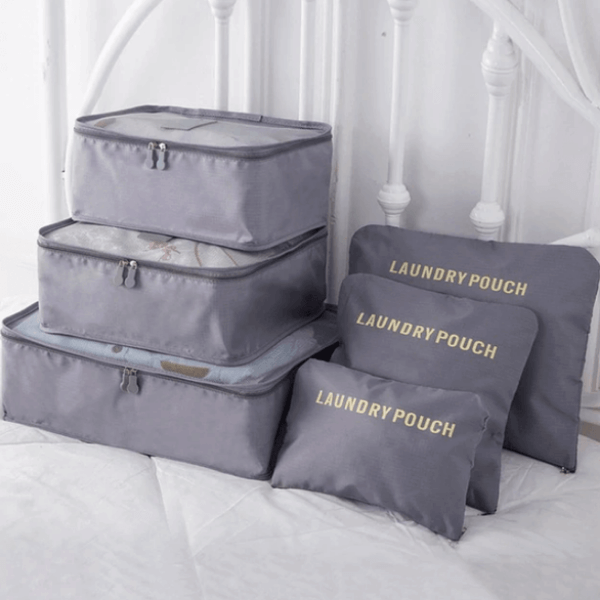 Ensemble d'organisateurs de bagages (2 pièces) – sacs de voyage gain de place