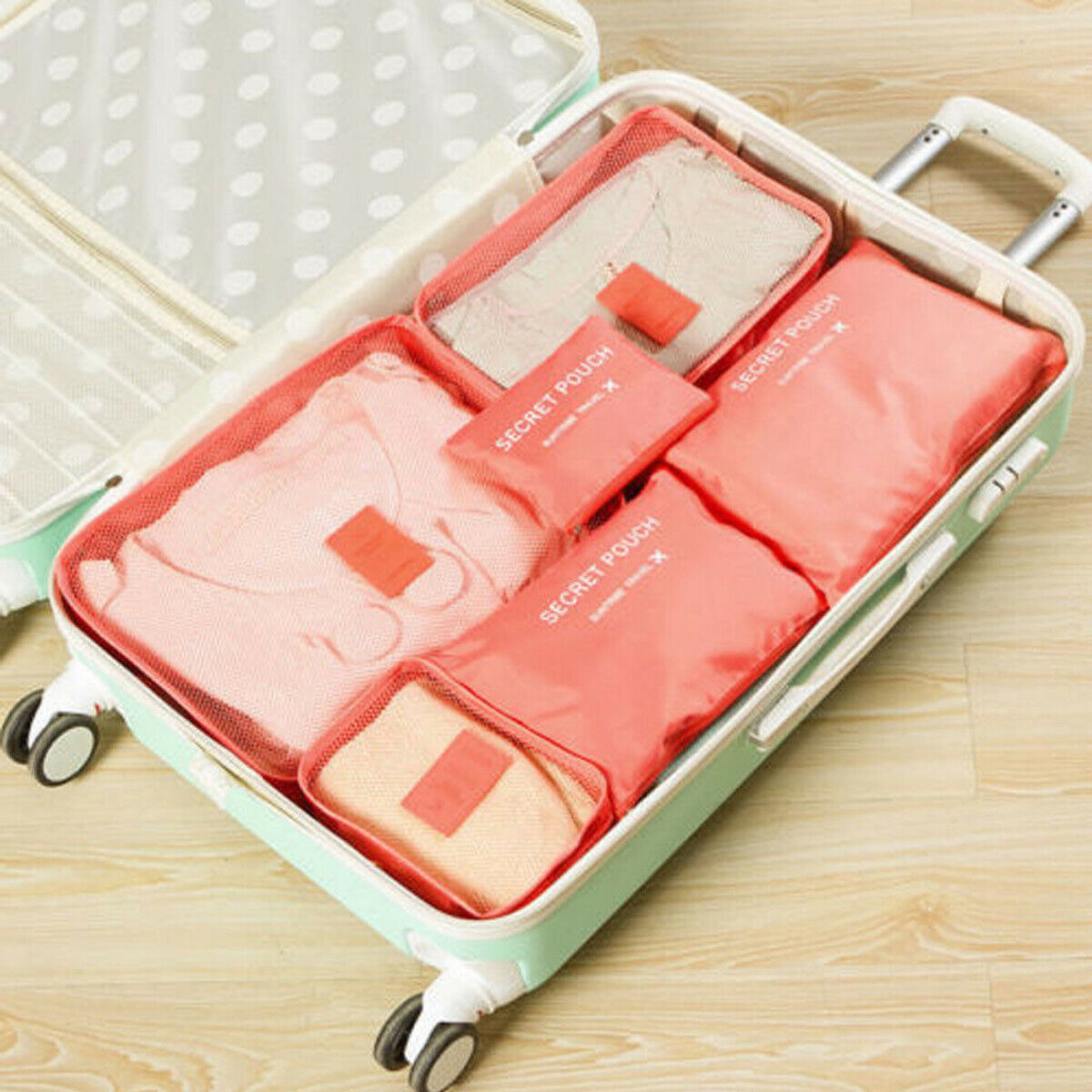 Ensemble d'organisateurs de bagages (2 pièces) – sacs de voyage gain de place