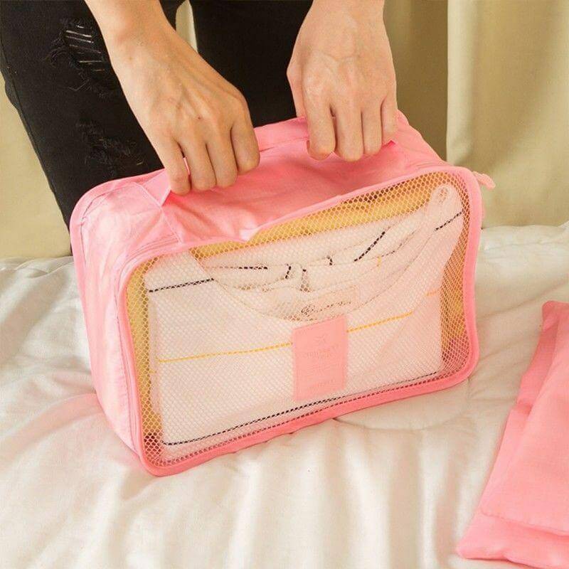 Ensemble d'organisateurs de bagages (2 pièces) – sacs de voyage gain de place