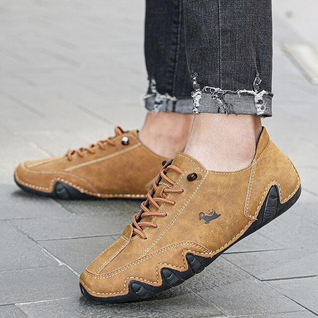 Chaussures Unisexes en Cuir Barefoot – BareMotion