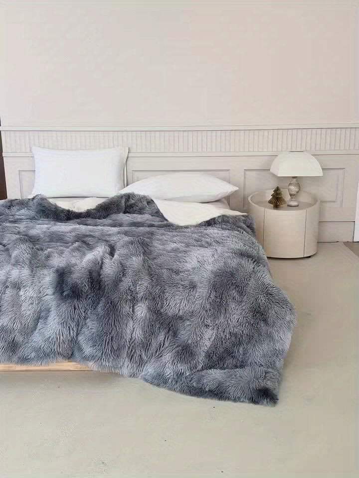 Couverture en peau de mouton prête pour l'hiver