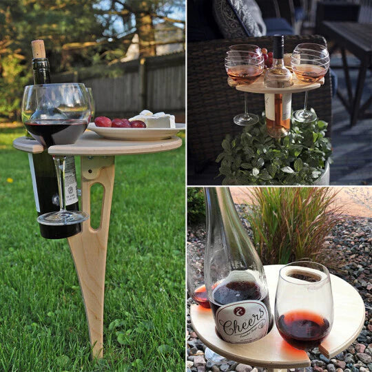 WineMate | Votre compagnon élégant pour le plaisir du vin en plein air