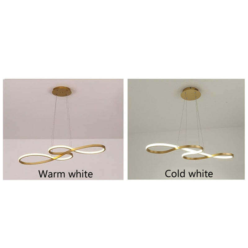 Lampe Suspendue LED Note de Musique - Éclairage Moderne