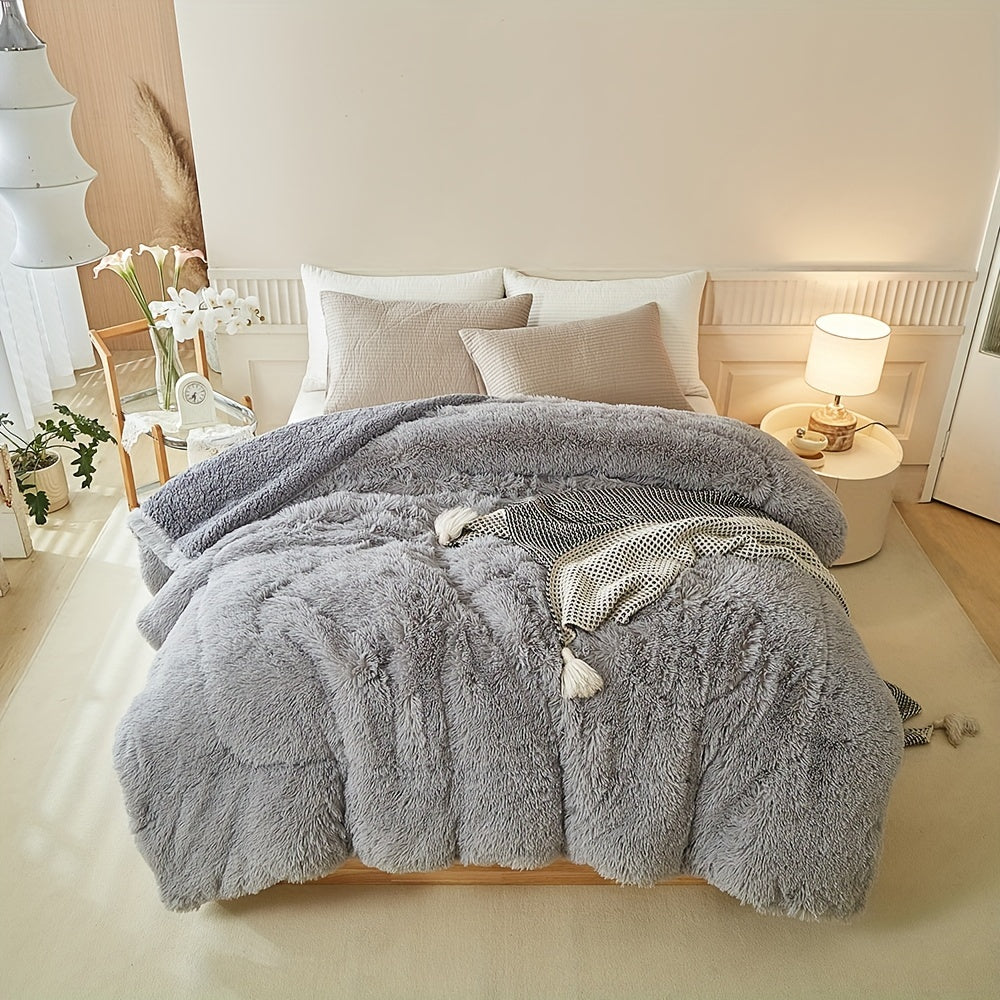 Couverture en peau de mouton prête pour l'hiver