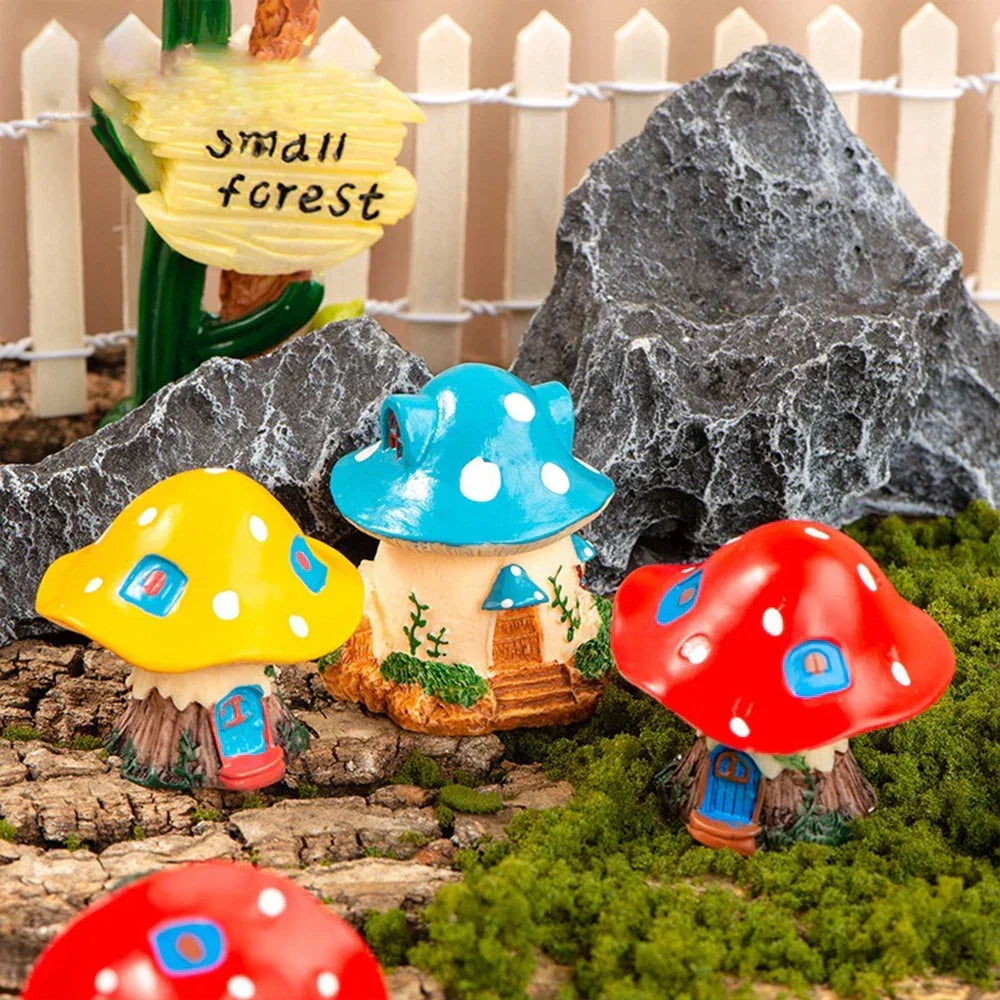 Décoration de jardin Champignon en Résine