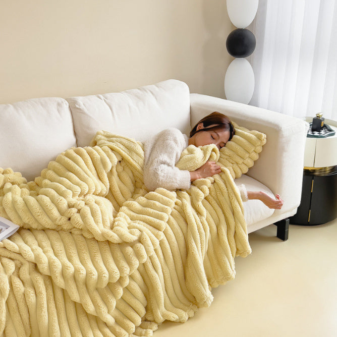 Drap de Confort Douillet - La Chaleur Parfaite pour les Soirées d'Hiver