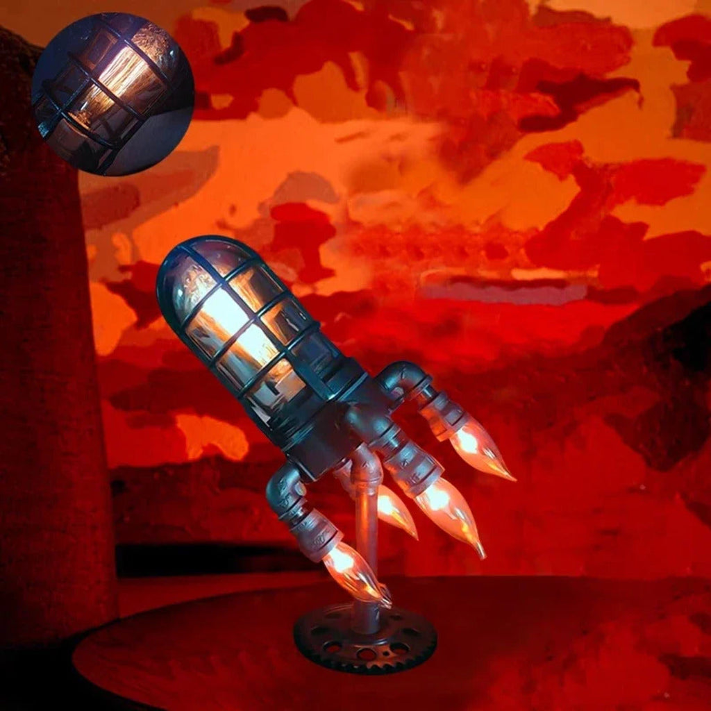 50% DE RÉDUCTION | RocketLight™️ Lampe à fusée Steampunk