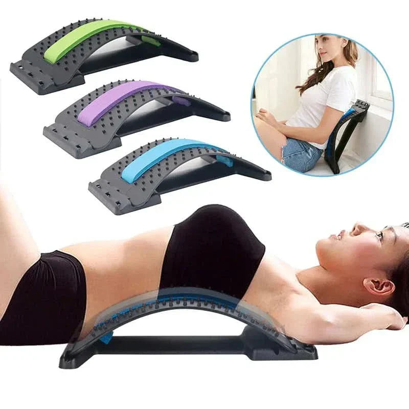 Appareil d'étirement de la colonne vertébrale pour une sensation relaxante