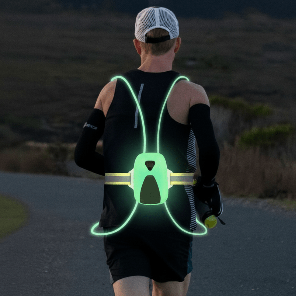 REFLECTGLOW – Gilet de sécurité LED ajustable pour une visibilité maximale