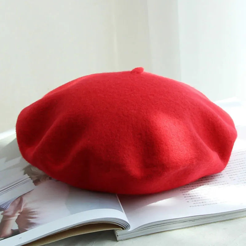 Beret en Laine Becka | Élégant et Polyvalent