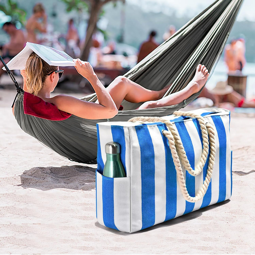 Sac de plage oversized imperméable et résistant au sable – SandAway