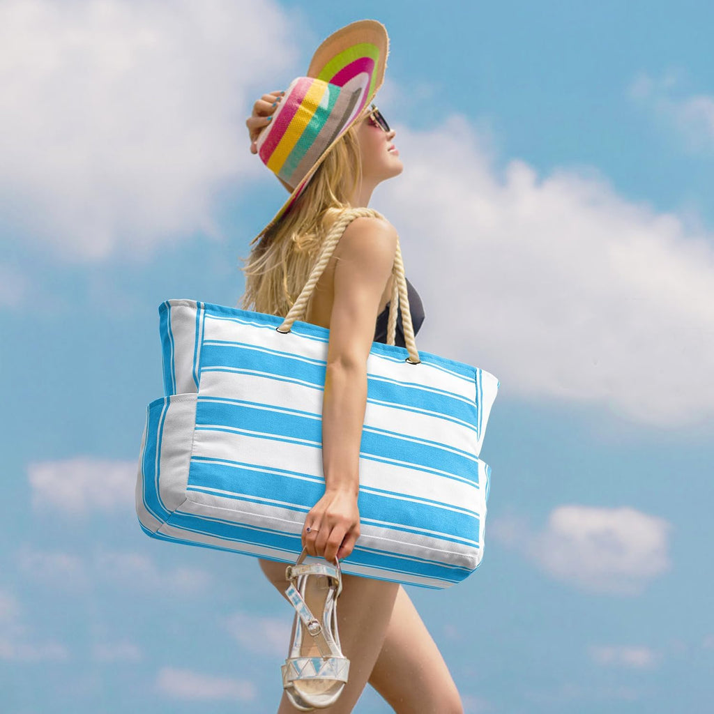Sac de plage oversized imperméable et résistant au sable – SandAway