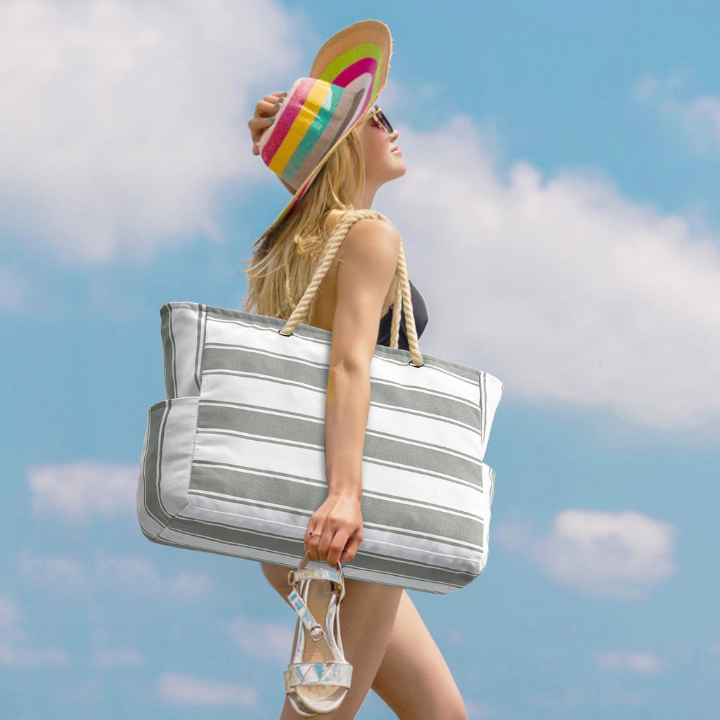 Sac de plage oversized imperméable et résistant au sable – SandAway