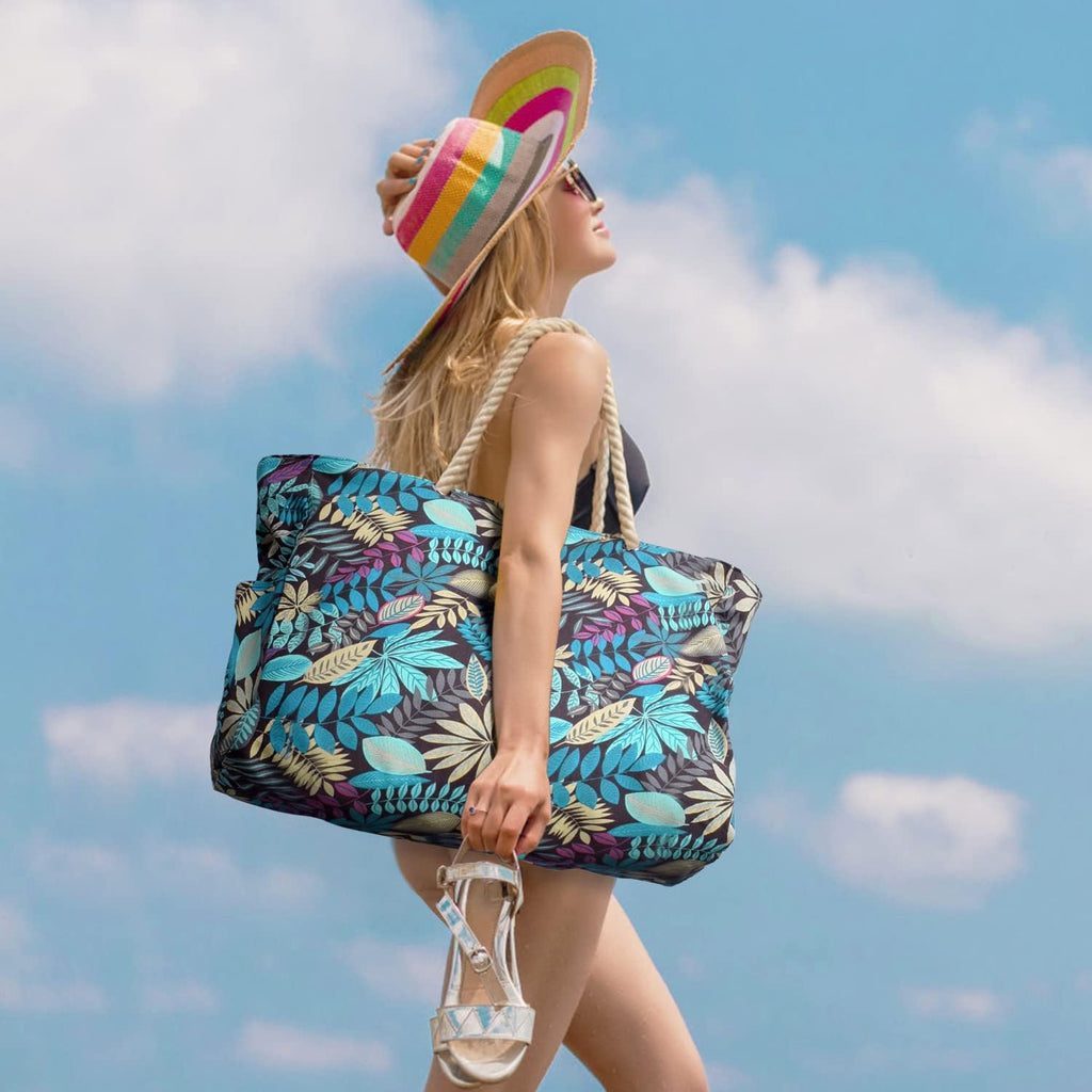 Sac de plage oversized imperméable et résistant au sable – SandAway