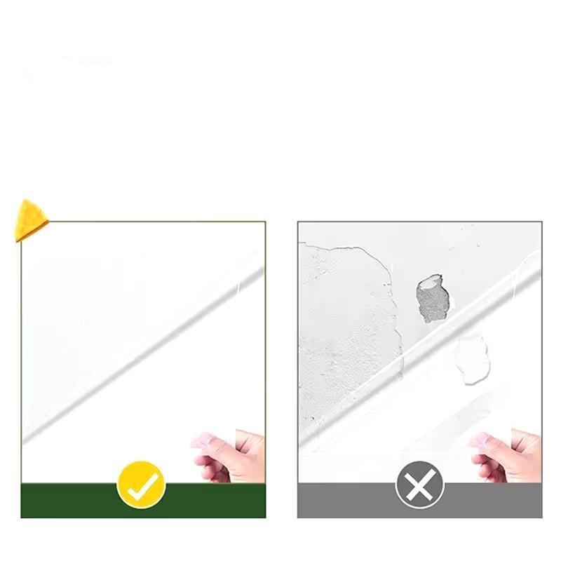 Tampons de protection murale transparents | Tampons adhésifs pour poignées de porte, chaises et meubles | Empêche les rayures, les bosses et les marques | Application facile