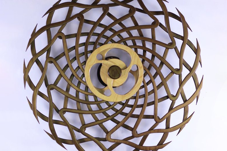 TimeWood™ | Sculpture cinétique en bois 100 % fait main