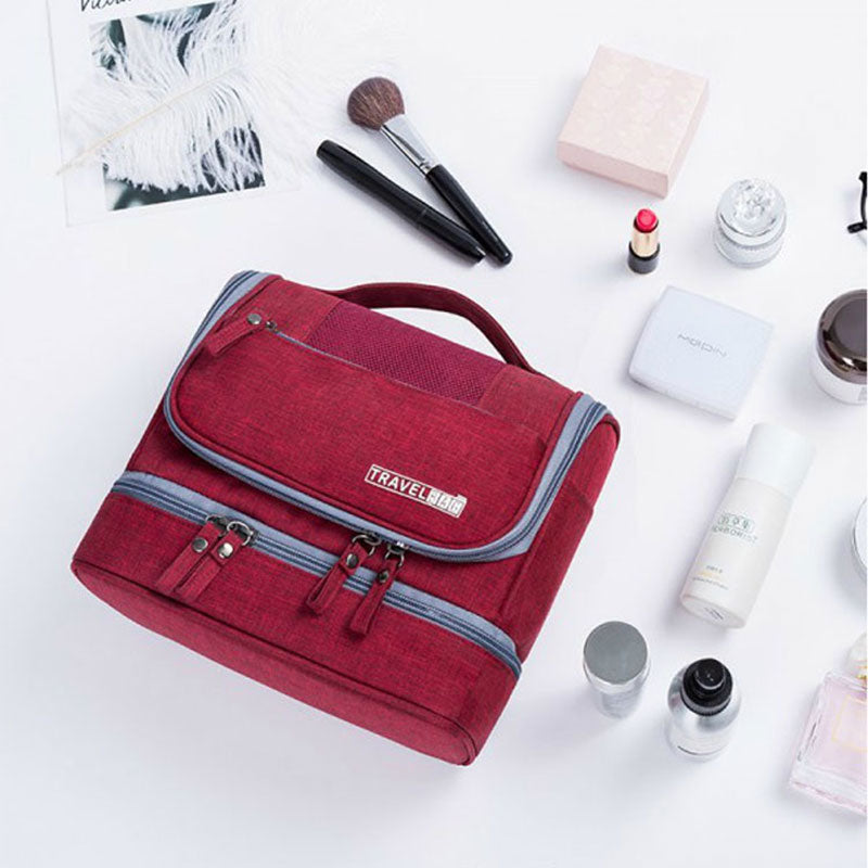 Organisateur de Trousse de Toilette Suspendue à Grande Capacité – Étui de Voyage Multi-Compartiments