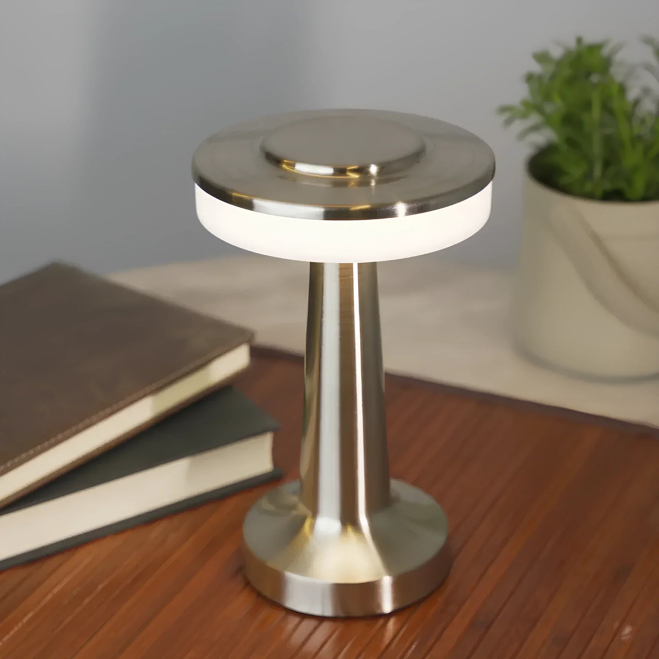 Lampe de table sans fil au style rétro - LumiBar
