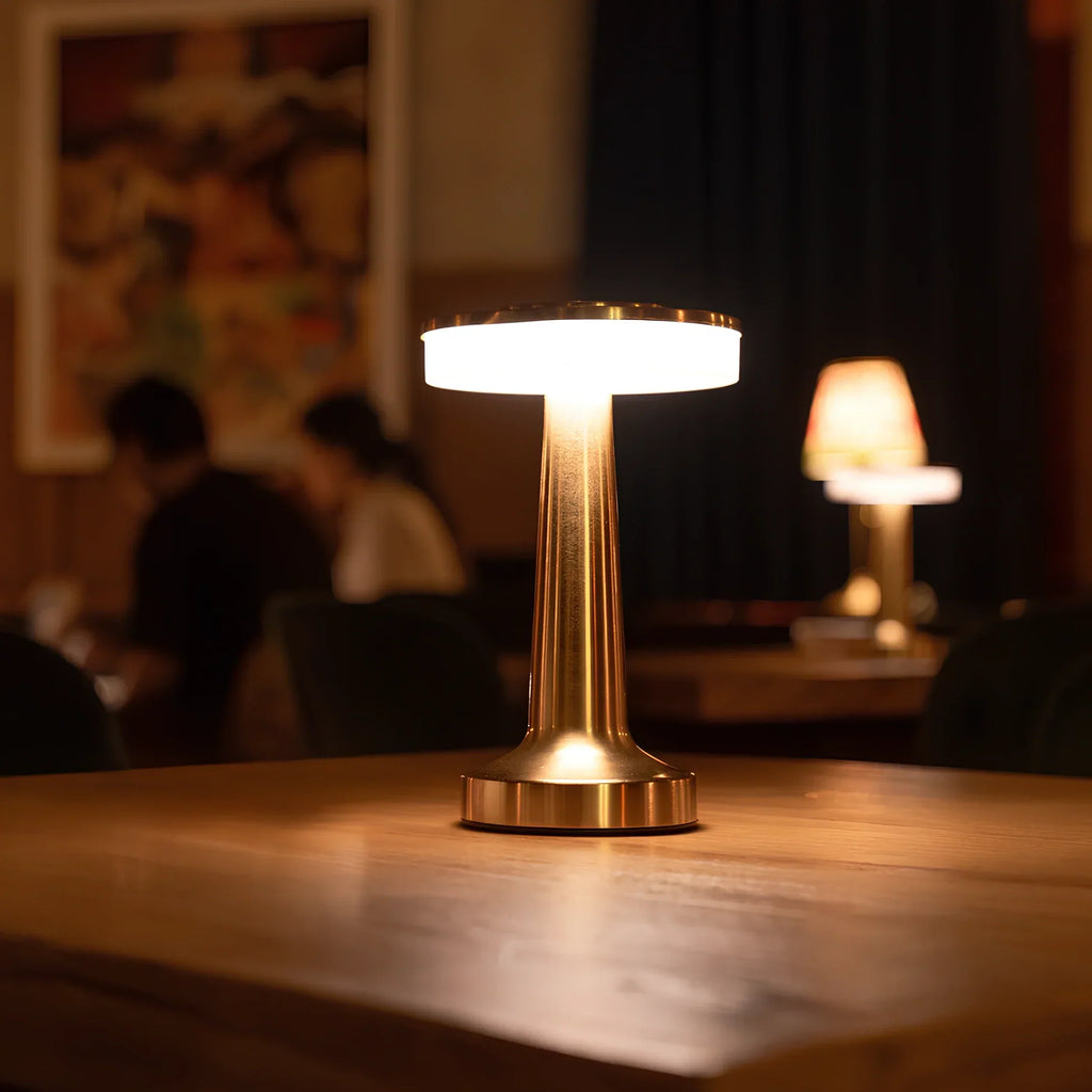 Lampe de table sans fil au style rétro - LumiBar