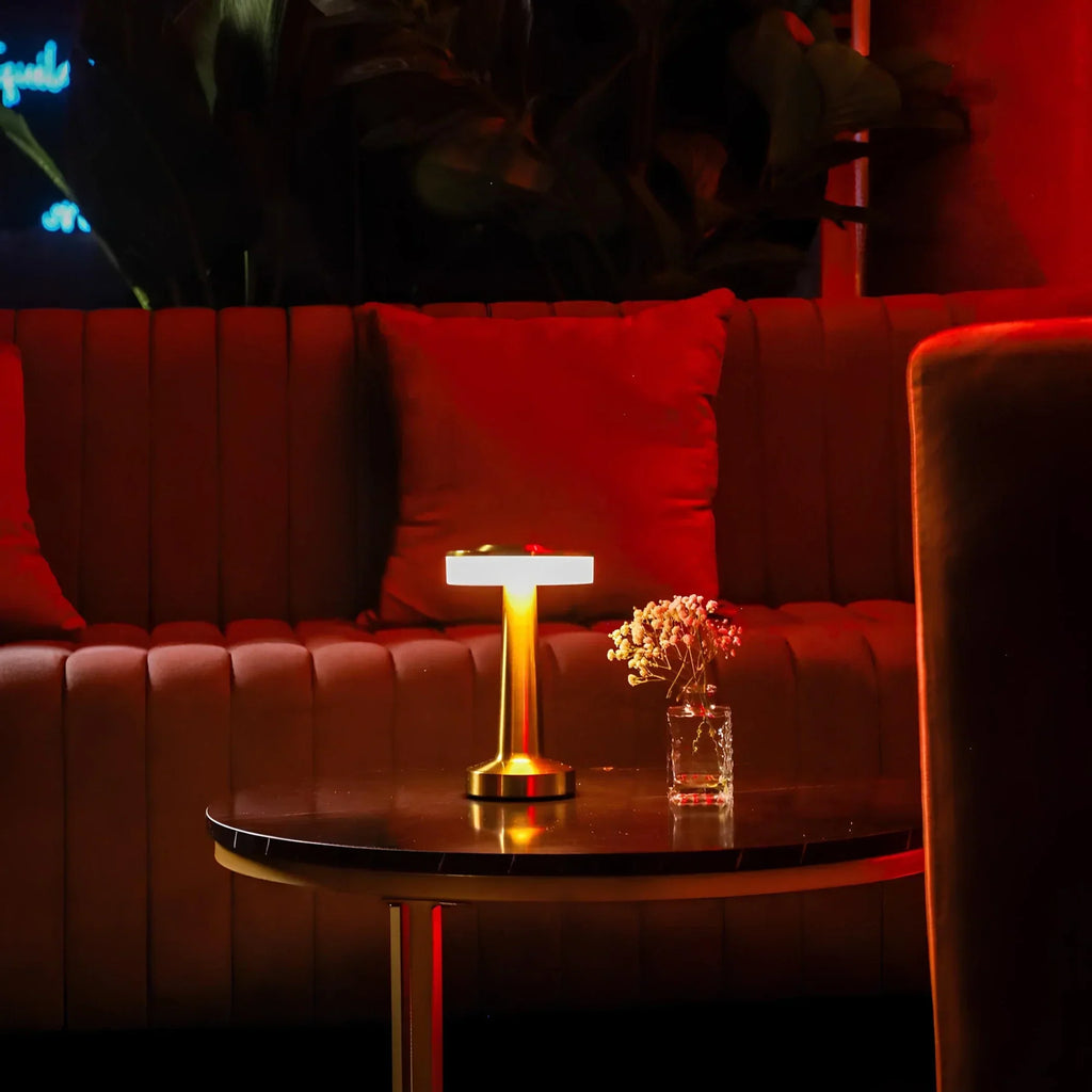 Lampe de table sans fil au style rétro - LumiBar