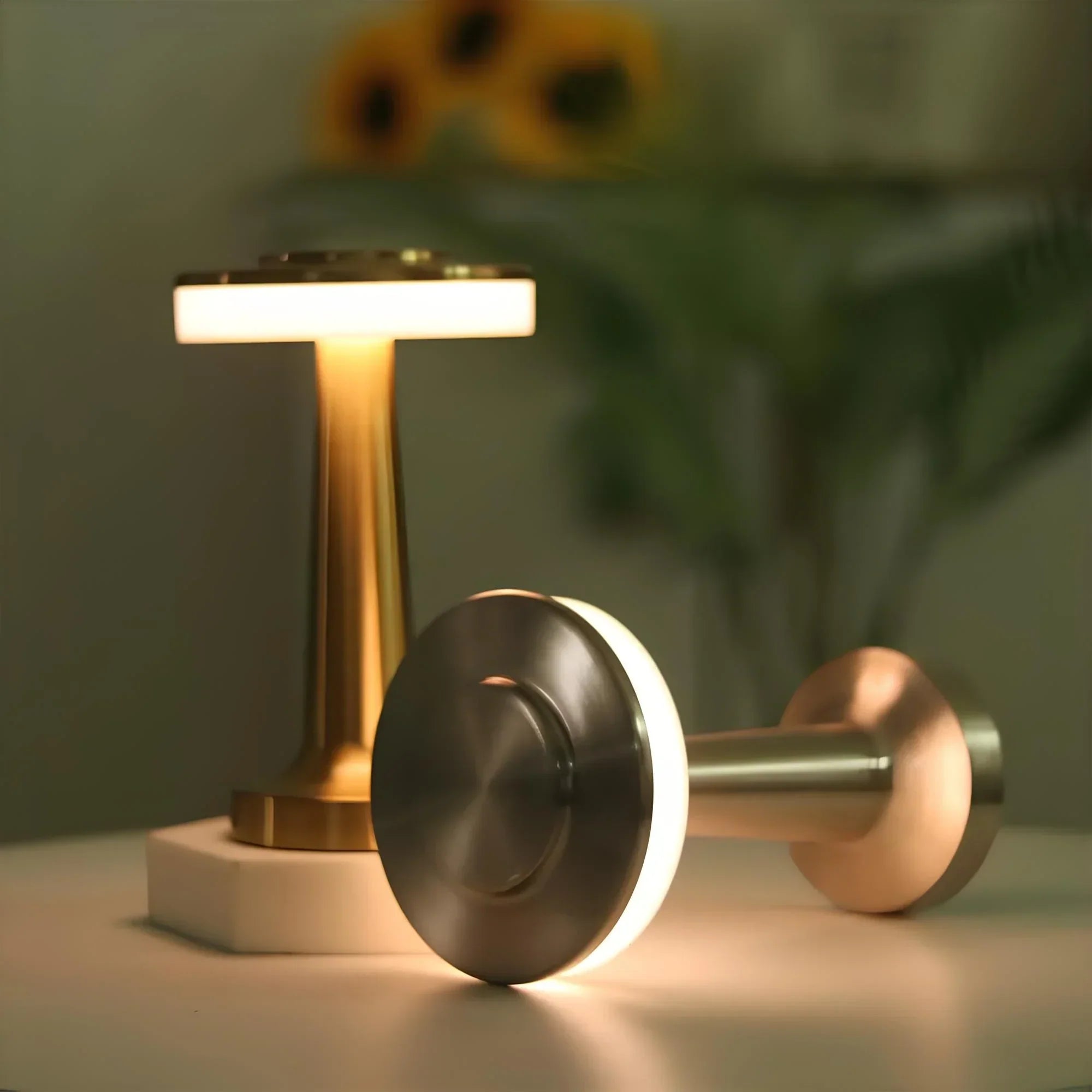 Lampe de table sans fil au style rétro - LumiBar