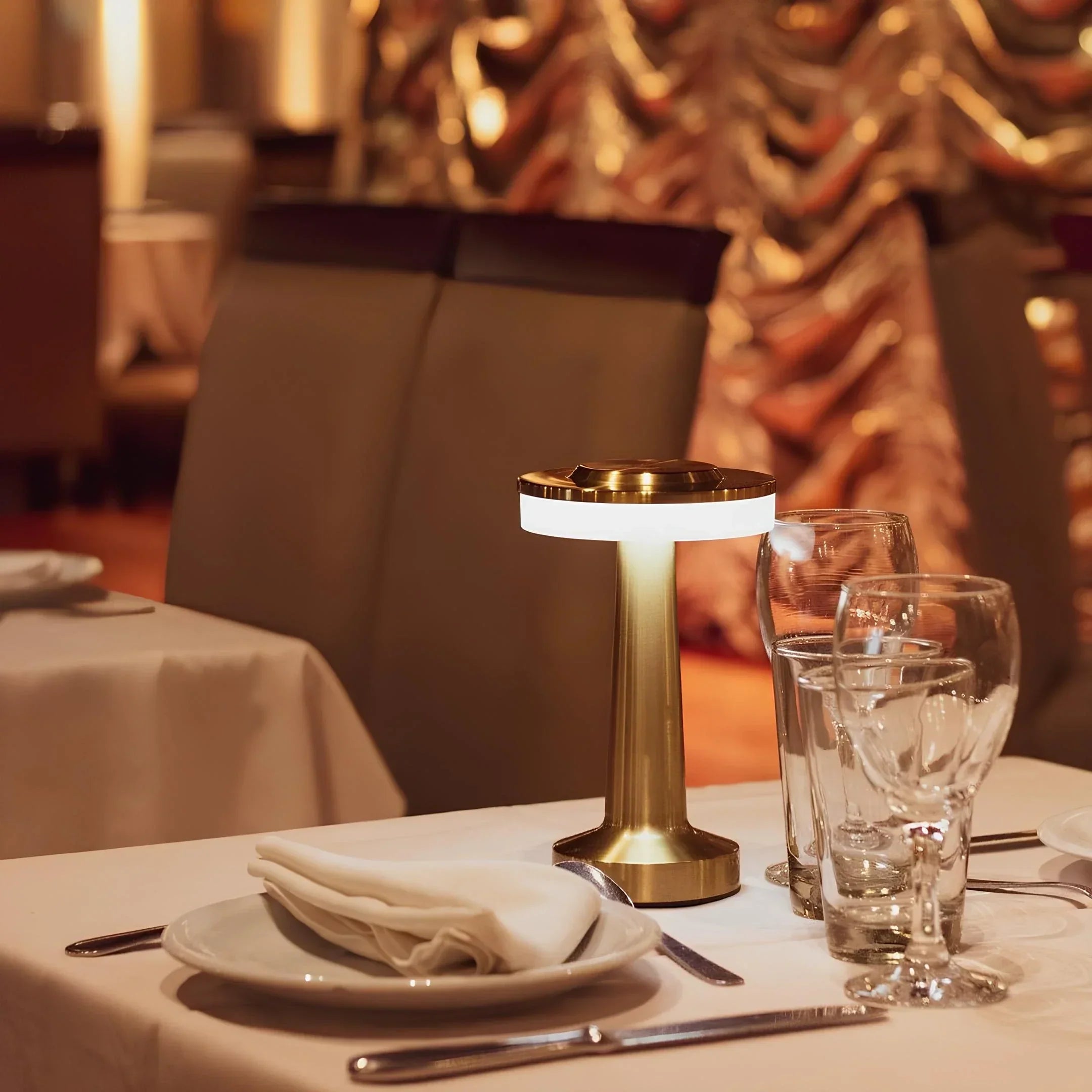 Lampe de table sans fil au style rétro - LumiBar