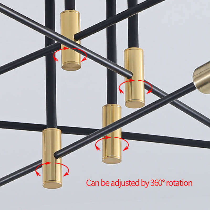 Plafonnier LED Moderne pour Maisons Contemporaines