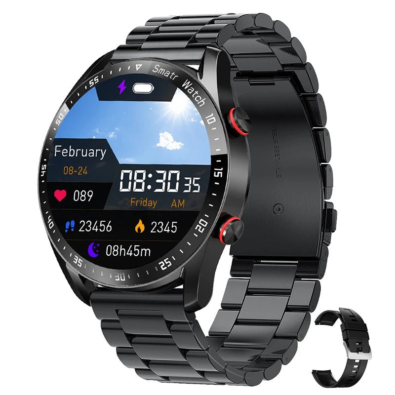Montre Intelligente avec EKG et Moniteur de Pouls – SmartGuard
