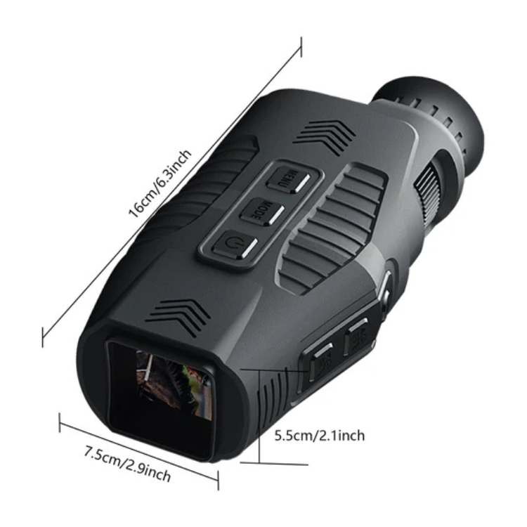 Monoculaire Vision Nocturne HD IR Blackout