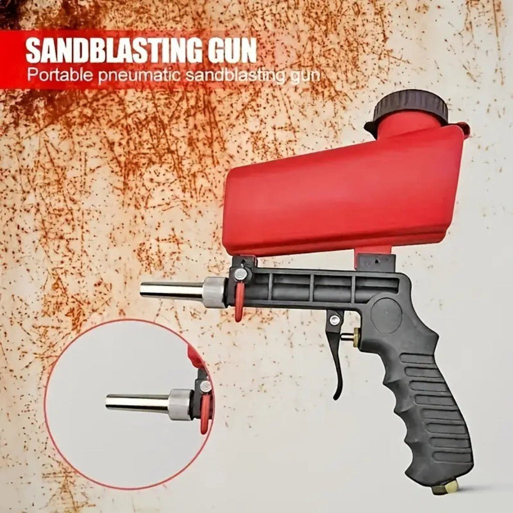 BlastForge – Pistolet de Sablage Précis pour Restauration