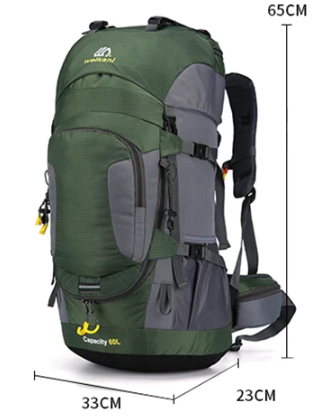 Sac à dos OutdoorHaven - 60L - Imperméable et Durable