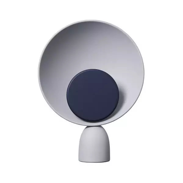 Lampe de table sculpturale en forme de bol