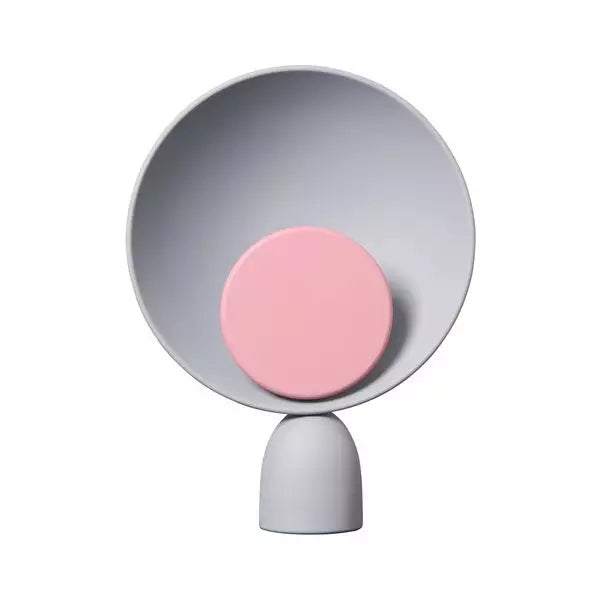 Lampe de table sculpturale en forme de bol