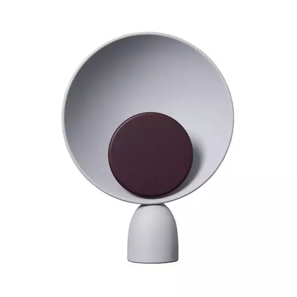 Lampe de table sculpturale en forme de bol