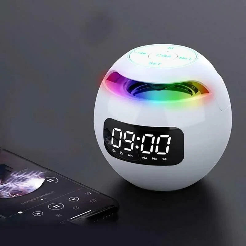Réveil Bluetooth Haut-parleur - Réveil LED | Lumière Dynamique