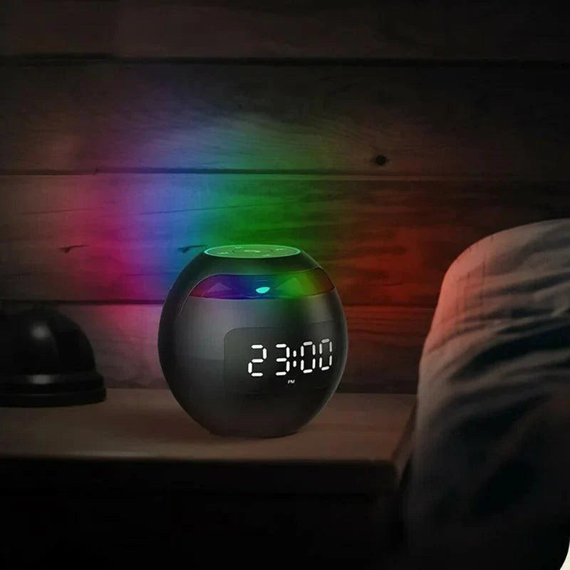 Réveil Bluetooth Haut-parleur - Réveil LED | Lumière Dynamique