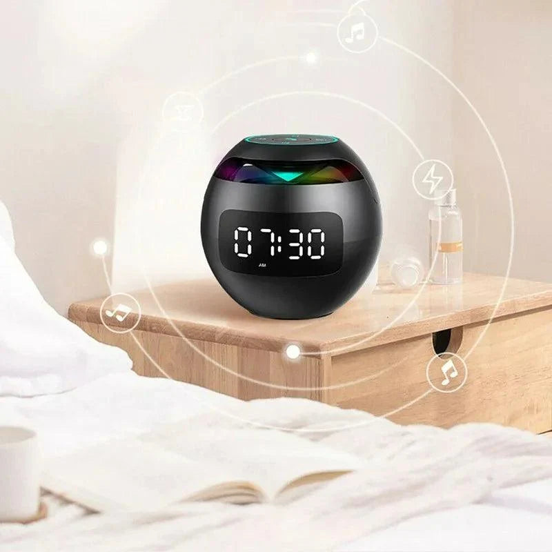 Réveil Bluetooth Haut-parleur - Réveil LED | Lumière Dynamique
