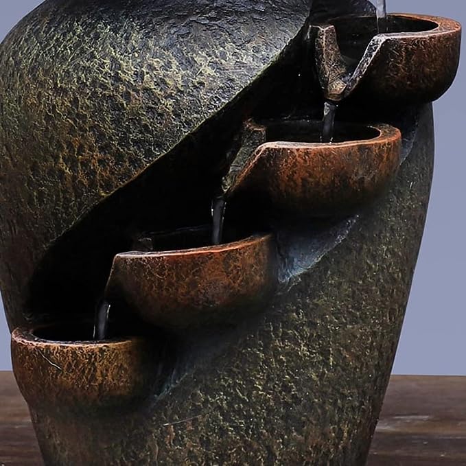 Vase d'Eau Zen Blossom - Décoration Bonzaï Apaisante avec Fontaine